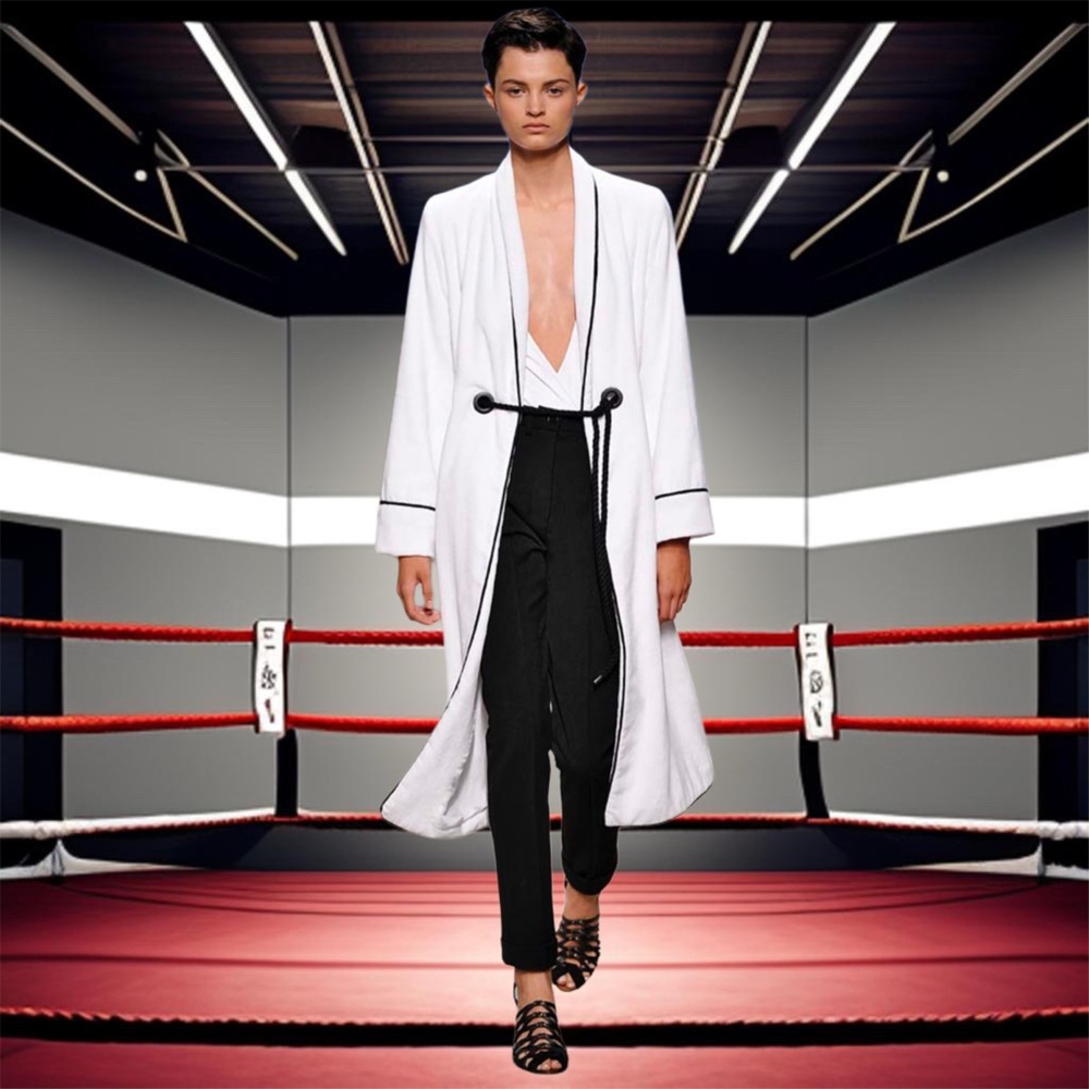 Thakoon 2016 Spring Runway “Bath Robe” Coat